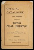 A catalogue for 'The British Polar Exhibition' Central Hall Westminster, July 2nd to 15th 1930:.