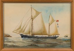 Reuben Chappell [1870-1940]- Elizabeth Jane of Chester. Capt W.G.