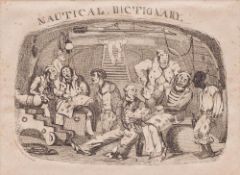 After William Heath (1794-1840) A group of eight 'Nautical-Dictionary' engravings, taken from .