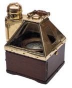 A late 19th/early 20th century compass by E Dent & Co,