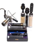 Two cased Opthalmoscopes by Theodore Hamblin Ltd,