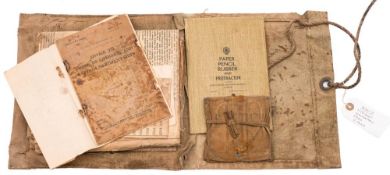 A WWII Blue Funnel Line, Liverpool, Lifeboat Navigation pack,