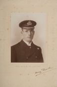 A letter from Harry Pennell on HMS Duke of Edinburgh letterhead: discussing the commissioning of