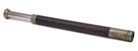 A German single draw telescope by Voigtlander & Sohn.