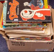 A collection of 'Dandy' comics,