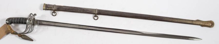 A Victorian 1834 pattern 42nd Goorkha Light Infantry Officers sword by E Thurkle,