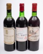 Chateau Pinchon Lalande 1964: Ch. Lynch Bages Grand Cru Classe Pauillac 1977, Ch.