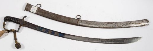 A 1796 pattern Light Cavalry Troopers sword by J J Runkel.