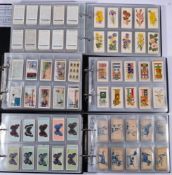 Five albums of various sets and part sets of cigarette cards: including Will,