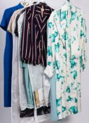 A collection of lady's dresses including: a Leycott Malvern St James blazer,