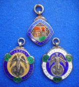 A silver and enamel medal for ACU South Eastern Centre: awarded to H.M.