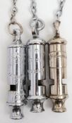 A Shropshire Constabulary 'Metropolitan' Police Whistle by J Hudson & Co,