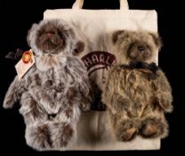 Two Charlie Bears Teddy bears: 'Nathan' and 'Buddy' No.
