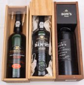 A bottle of Fonseca Bin No.