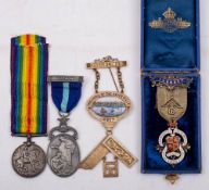 A World War One War Medal to TS-903.DVR.J Brockett. A.S.C.