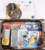 A collection of James Bond ephemera: including film premiere booklets for 'Live and Let Die',