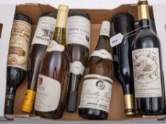 Seven various bottles of wine: including two bottles of Chateau Les Tours de Bayard 2005