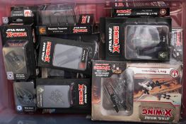 Star Wars X-Wing. A boxed group of various vehicles.