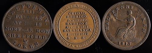 Two Wellington tokens and a Nelson token: