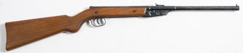 An Original Model 16 .177 air rifle: on semi pistol grip stock, 83cm long.