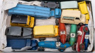 A collection of various Dinky,