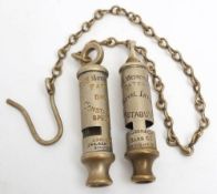 An early 20th century Royal Irish Constabulary and a Bucks Constabulary 'Metropolitan' Police