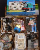 Peco and others, an extensive collection of assorted trackside accessories: including track,