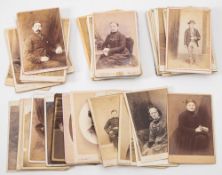 A collection of late 19th/early 20th century Carte de Visite: various photographers.