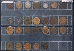 Two sheets of medallions: