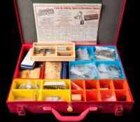 A collection of miscellaneous gold pen nibs and feed sections: including Waterman's,