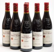 Six bottles Chateau Mont Redon 2015.