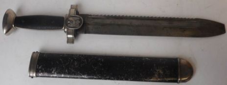 A Third Reich period Rotes Kruez (Red Cross) mans dagger,