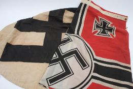 A reproduction German Third Reich Kriegsmarine Reichskriegsflagge:,