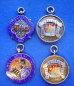 A silver and enamel medal Bristol Sports Club: awarded to H.