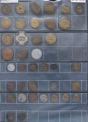 A large collection of social club tokens: including men's clubs, Liberal clubs, etc.