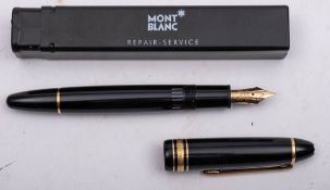 A Mont Blanc Meisterstuck 146 fountain pen.