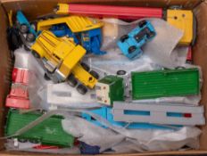 Corgi , Dinky and others:. An unboxed collection of various Commercial vehicles.