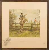 Charles Johnson Payne [1884-1967], 'Snaffles' - Handing It Out To 'Em,:- print,