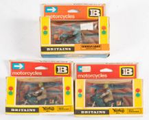 Britains Motorcycle range.