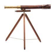 A WWI period 2 inch refracting telescope by Ryland & Son Ltd,
