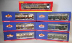 Hornby and Bachmann, seven assorted coaches: includes, Pullman Observation Car,