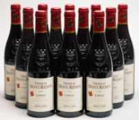 Twelve bottles Mont Redon 2014.