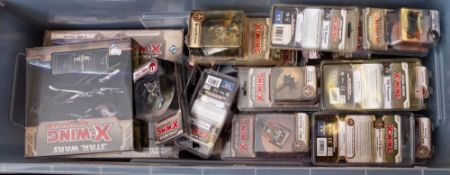 Star Wars X-Wing miniatures.