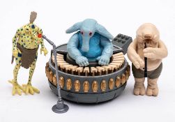 A group of vintage Star Wars figures 'Sy Snootles and Max Rebo Band':