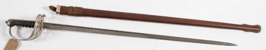 A George V 1895 pattern 7th Gurkha Rifles Officers sword by Henry Wilkinson ,