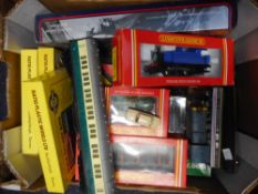 Hornby Dublo, a 0-4-0 tank locomotive: boxed assorted rolling stock, locomotives and wagon kits,