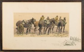 Charles Johnson Payne [1884-1967], 'Snaffles' - Gunners,:- print,