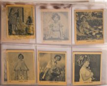 A collection of Shirley Temple trade cards: issued by Klene Gum UK,