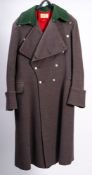 L & H Nathan,London (Theatrical Costumers): A grey wool German Army Overcoat,