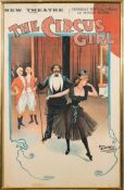 David Allen & Sons, Ltd, two theatre posters,: The Circus Girl at the New Theatre,